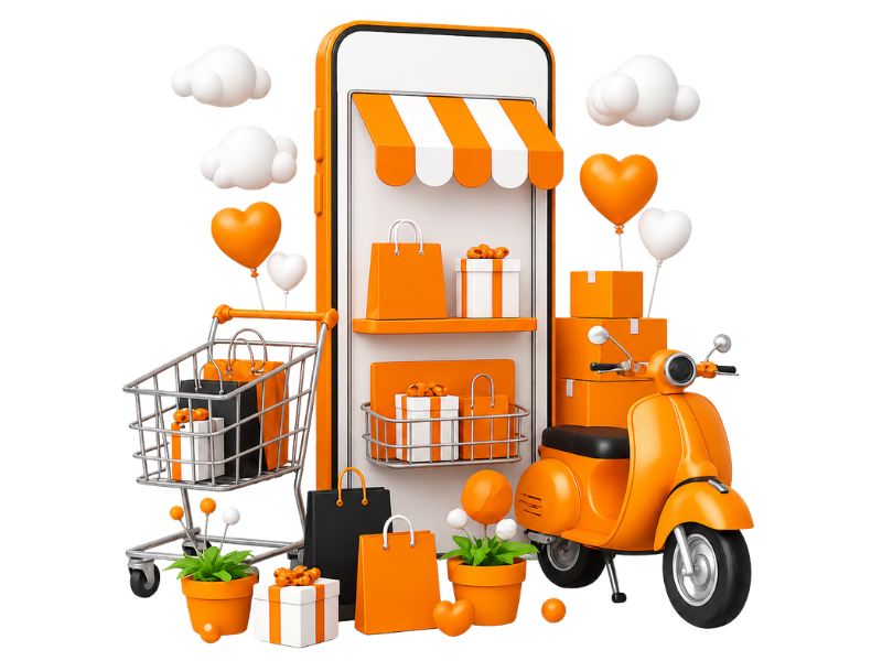 SaleManch eCommerce platform banner featuring online shopping, digital commerce, product discovery, marketplace solutions, customer engagement, affiliate marketing, dropshipping partnerships and business growth opportunities.
