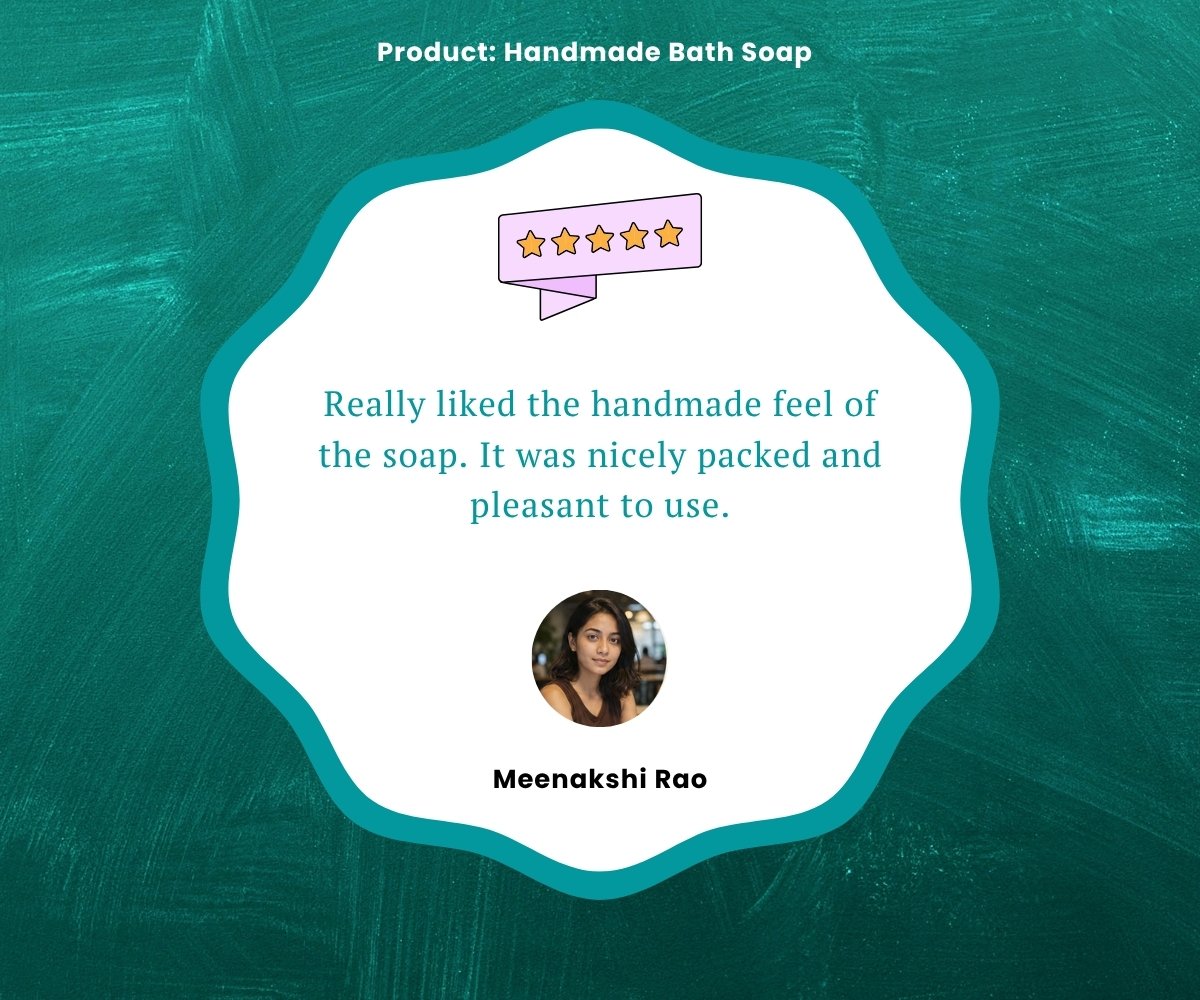 Meenakshi Rao customer review for SaleManch
