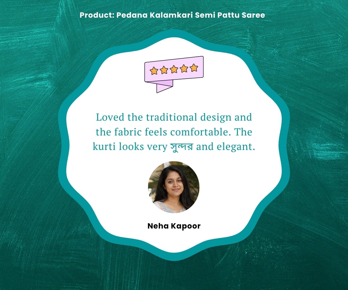 Neha Kapoor customer review for SaleManch