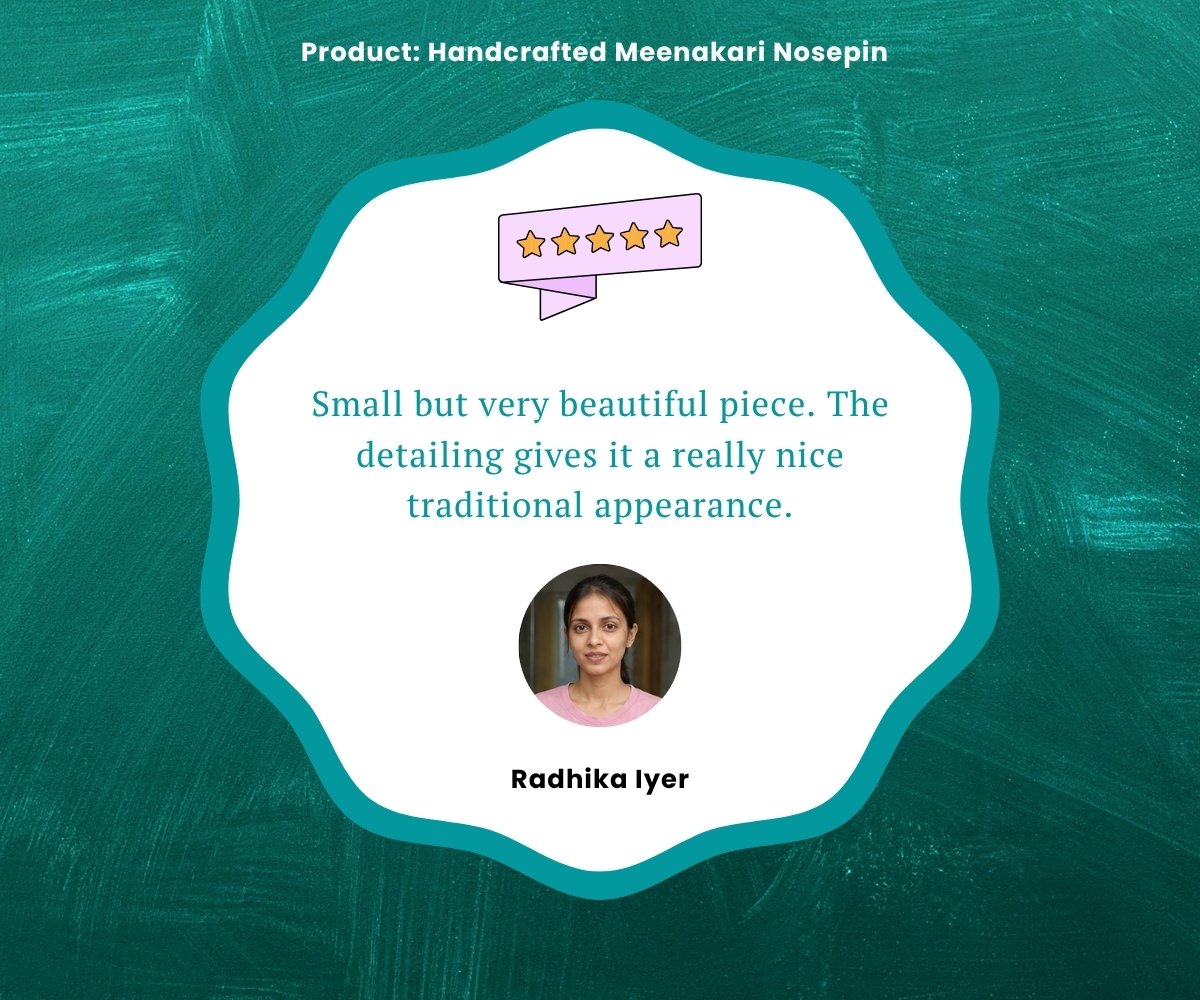 Radhika Iyer customer review for SaleManch