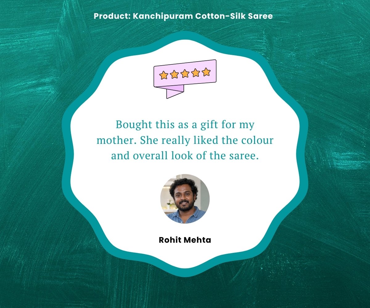 Rohit Mehta customer review for SaleManch