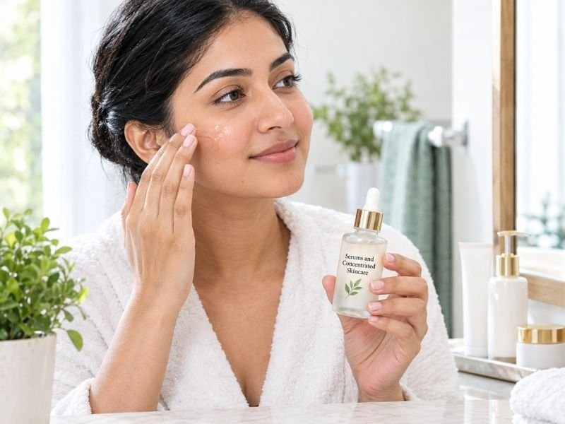 Anti-ageing serums and concentrated skincare products for regular facial care by SaleManch