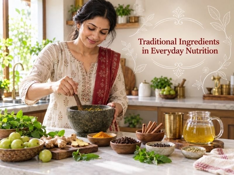 Herbal and traditional ingredients containing antioxidant compounds for everyday nutrition by SaleManch