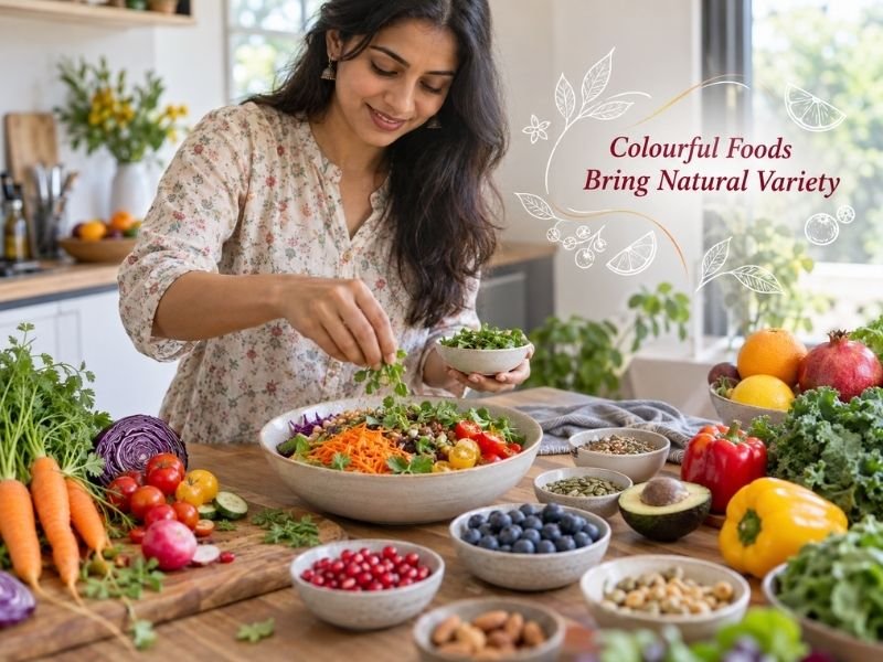Plant-based antioxidant sources including fruits, vegetables, herbs and natural ingredients by SaleManch