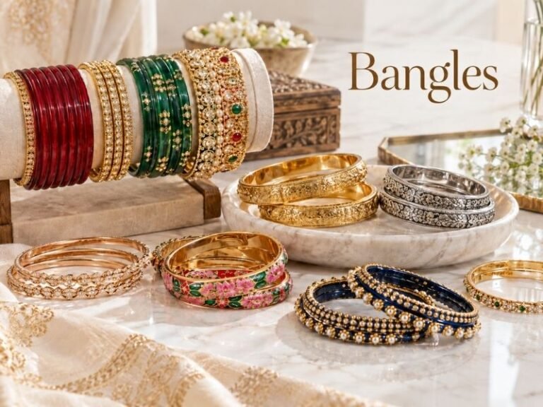Colourful Indian bangles in traditional and modern designs by SaleManch