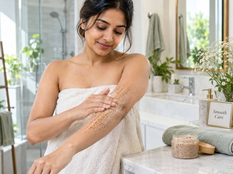 Body scrubs and exfoliating products for body polishing by SaleManch
