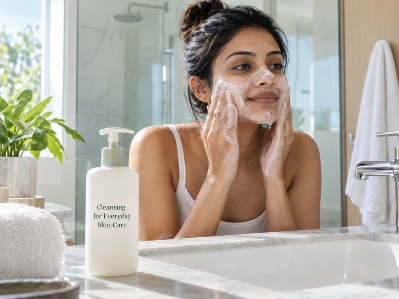Facial cleansers for everyday skincare and blemish-prone skin routines by SaleManch