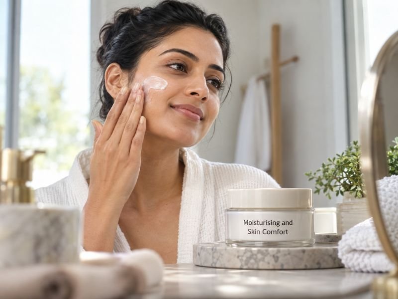 Facial moisturisers in lightweight and richer textures for blemish-prone skin care by SaleManch