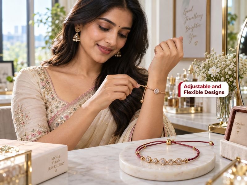 Adjustable and flexible bracelets with convenient fitting designs by SaleManch