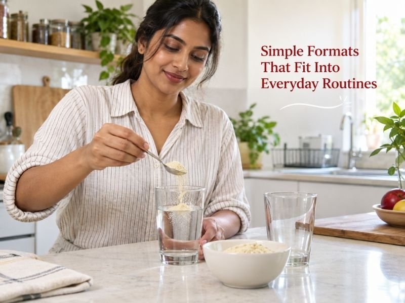 Detox drinks and powder-based wellness products for everyday dietary routines by SaleManch