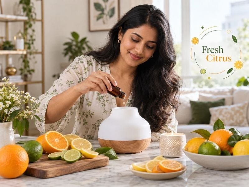 Citrus essential oils with fresh, bright and zesty aromatic profiles by SaleManch
