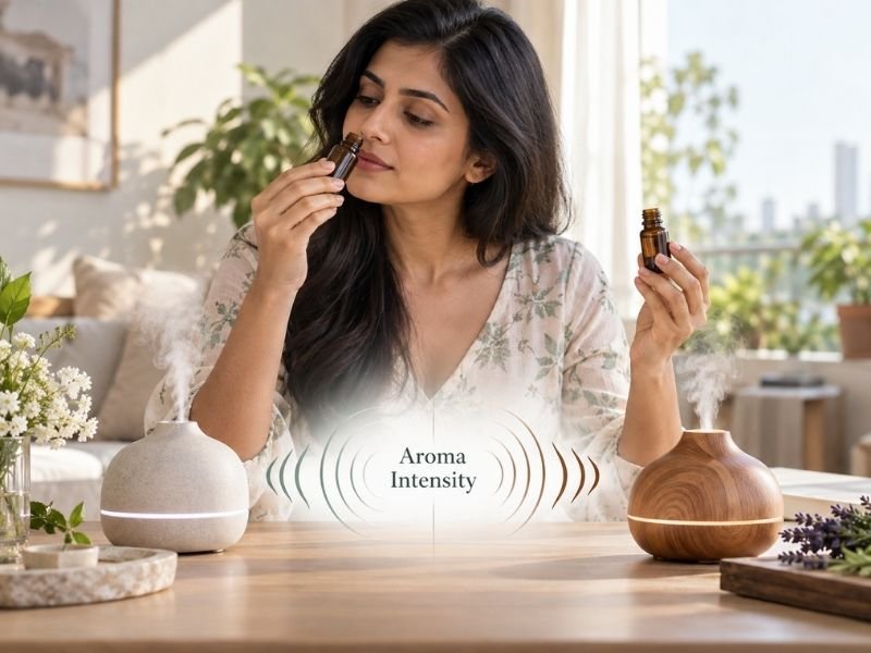 Essential oils with different aroma strengths and aromatic profiles by SaleManch