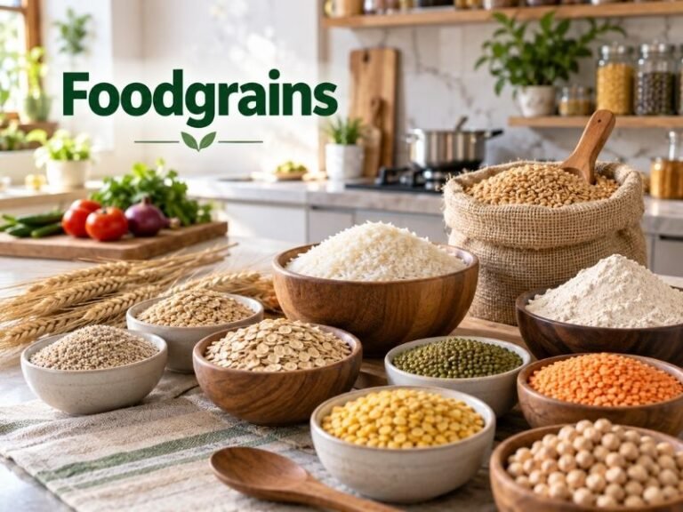 Everyday Indian foodgrains including grains and staples by SaleManch