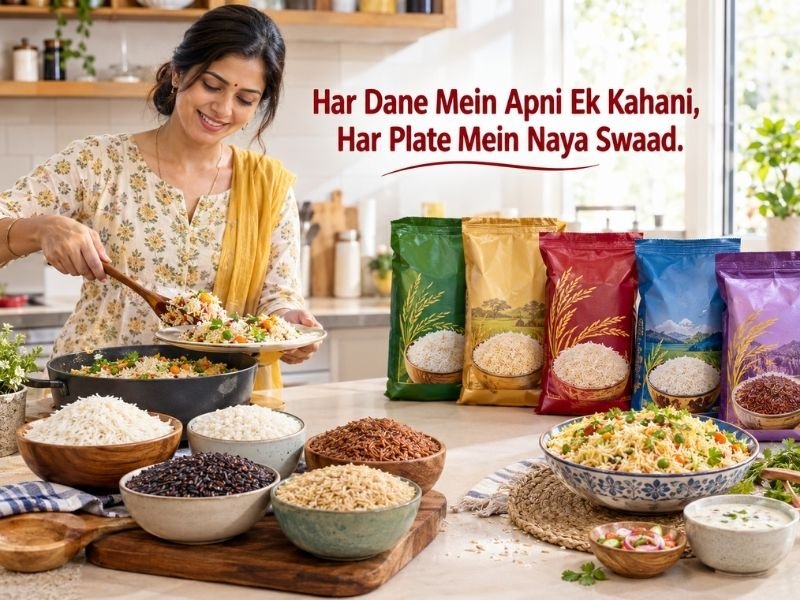 Rice and rice-based grains for everyday meals and traditional cooking by SaleManch