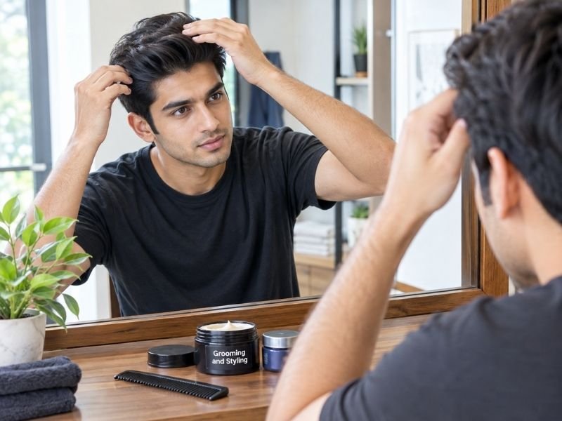 Hair grooming and styling products for everyday personal care and different hairstyles by SaleManch