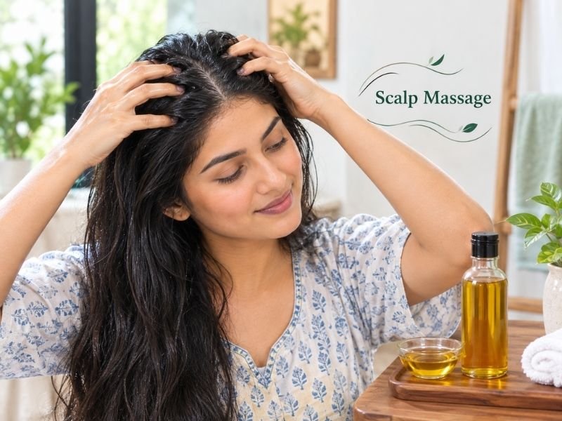 Hair oils and scalp care products for regular hair care routines by SaleManch