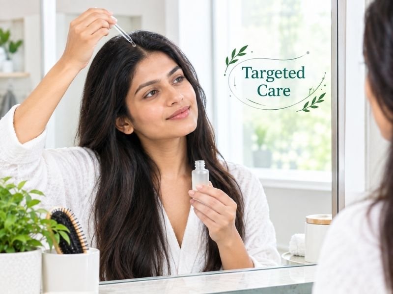 Hair growth serums and targeted hair care products for regular routines by SaleManch