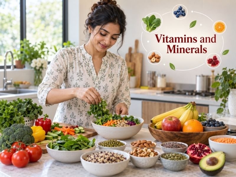 Vitamins and minerals for everyday immunity and nutritional support by SaleManch
