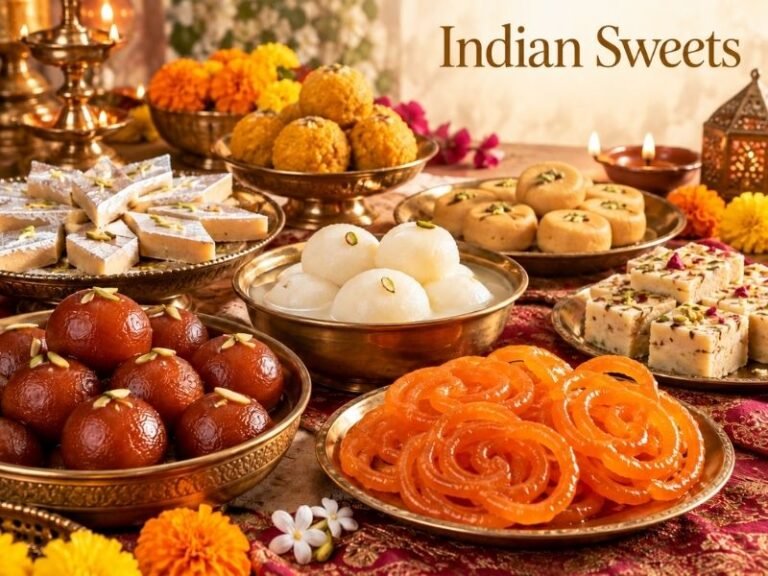 Traditional Indian sweets and mithai in assorted varieties by SaleManch