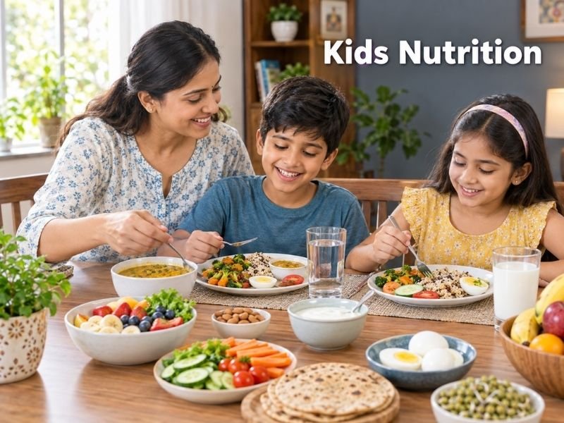 Balanced food choices for children's everyday nutrition by SaleManch