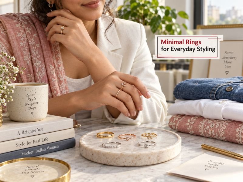 Minimal rings with simple designs for everyday styling by SaleManch
