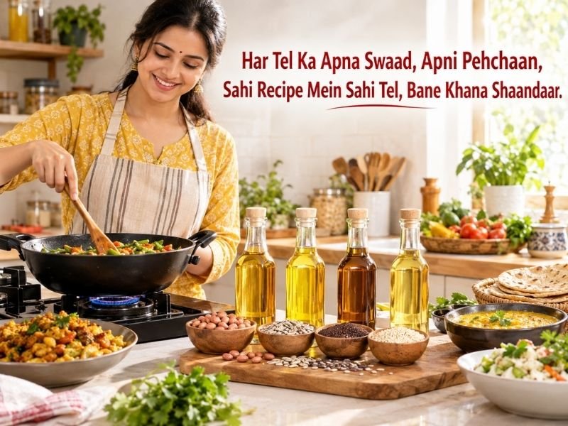 Groundnut and other seed-based cooking oils for everyday food preparation by SaleManch