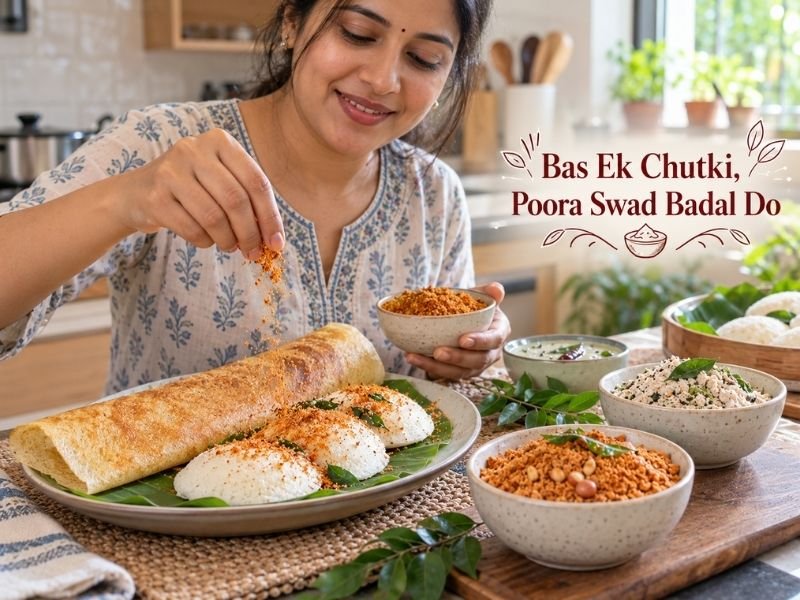 Chutney powders made with spices, herbs, seeds and traditional ingredients by SaleManch