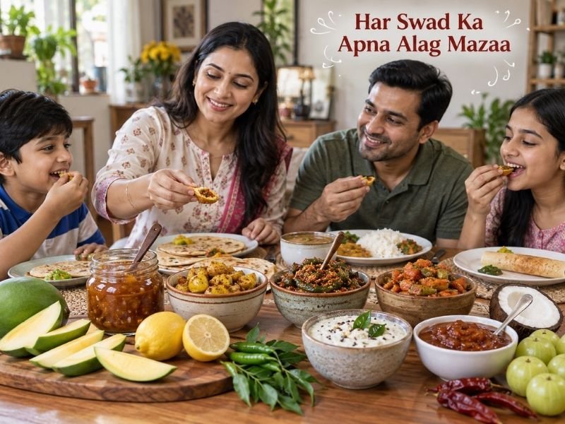 Pickles and chutneys with sweet, sour, spicy and savoury flavour combinations by SaleManch