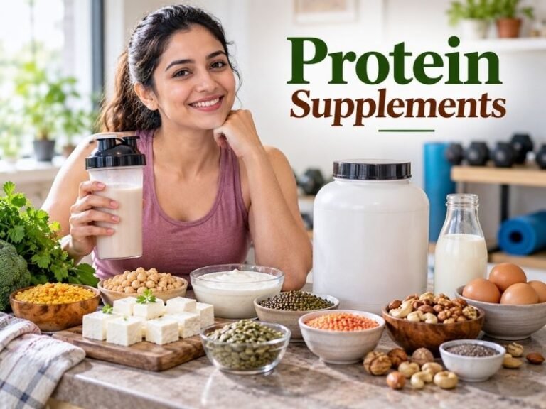 Protein supplement products arranged for everyday nutrition by SaleManch