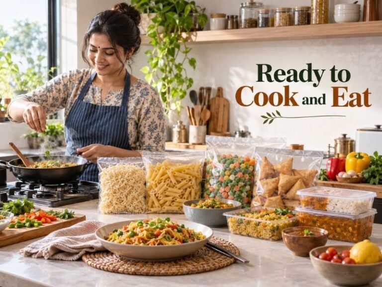 Convenient ready-to-cook and ready-to-eat food products by SaleManch