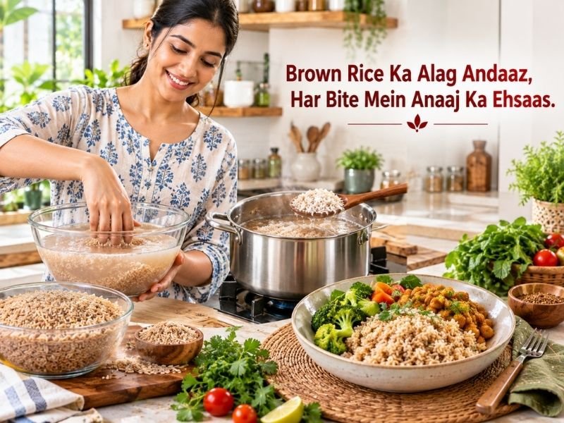 Brown rice varieties for balanced meals and everyday cooking by SaleManch