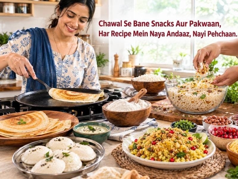 Rice-based food products for cooking, meals and everyday food preparation by SaleManch
