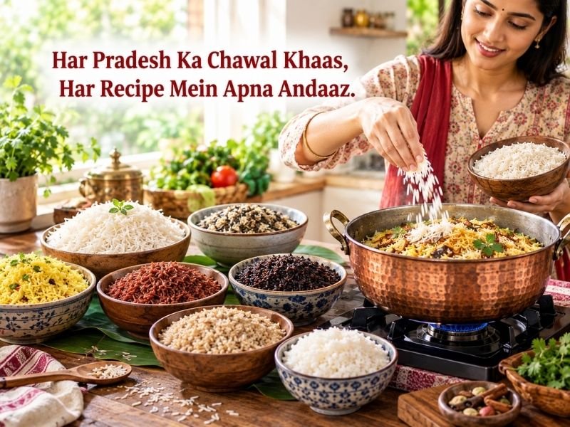 Specialty and regional rice varieties with distinctive grains and textures by SaleManch