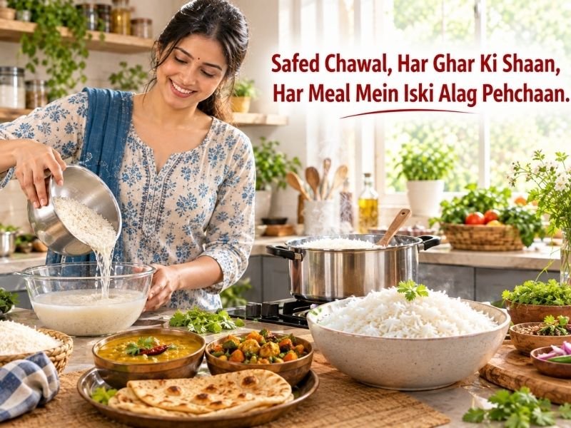 White rice varieties for everyday cooking and meal preparation by SaleManch