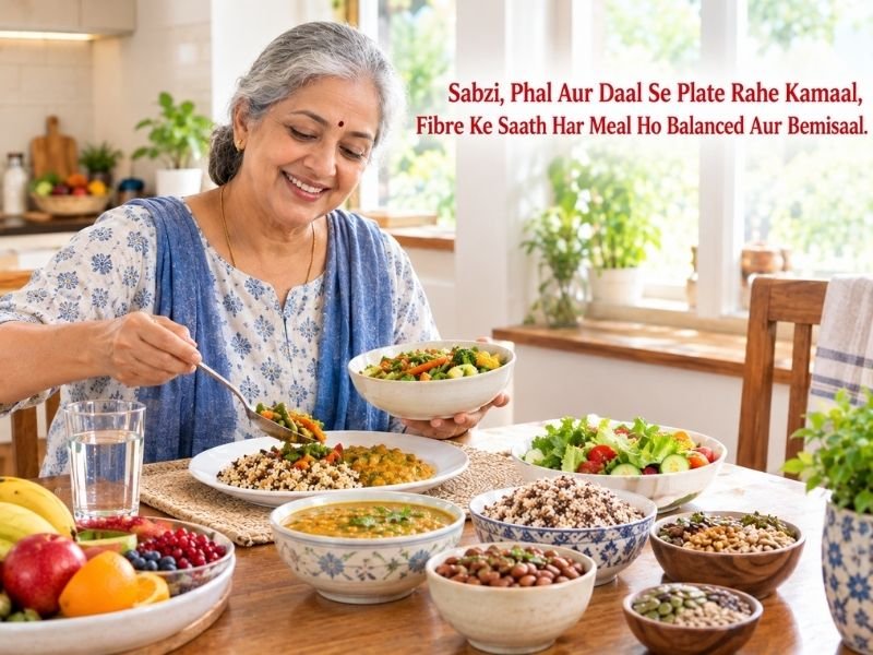 Senior nutrition products with fibre-rich foods and balanced meal options by SaleManch