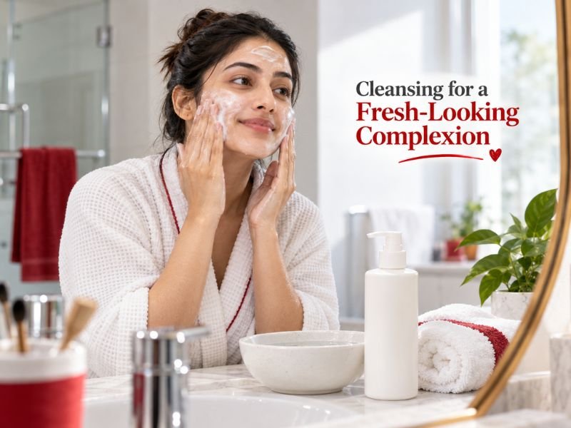 Facial cleansing products for removing surface impurities and excess oil by SaleManch
