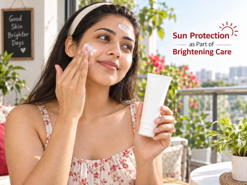 Sunscreen products for daytime skincare and even-looking complexion care by SaleManch