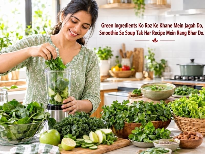 Greens and leafy nutrient sources for everyday nutrition by SaleManch