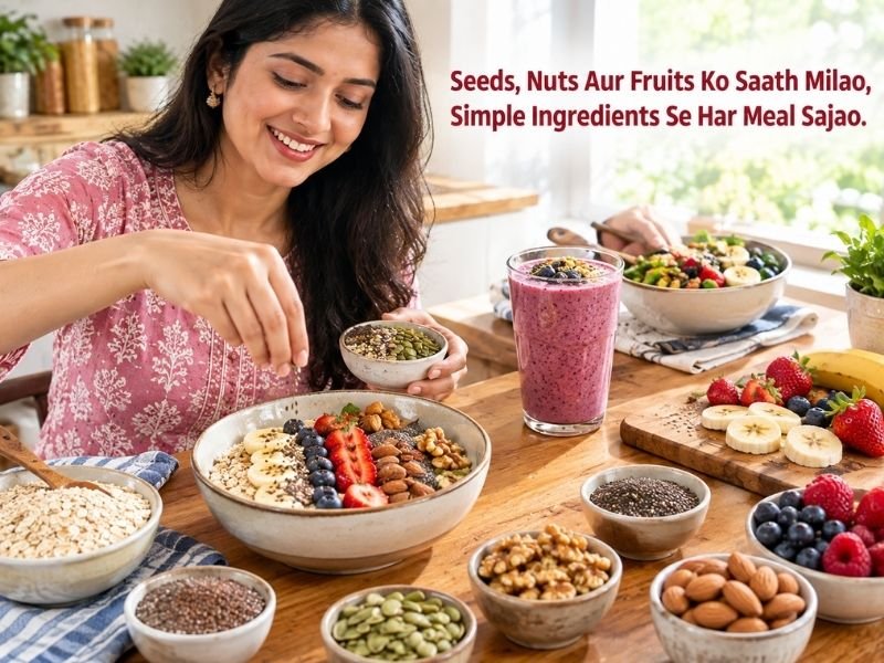 Natural seeds and whole-food ingredients for everyday nutrition by SaleManch