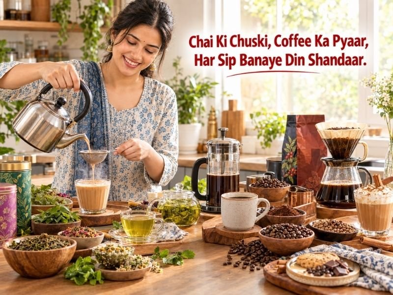 Tea and coffee products in popular styles, varieties and choices by SaleManch