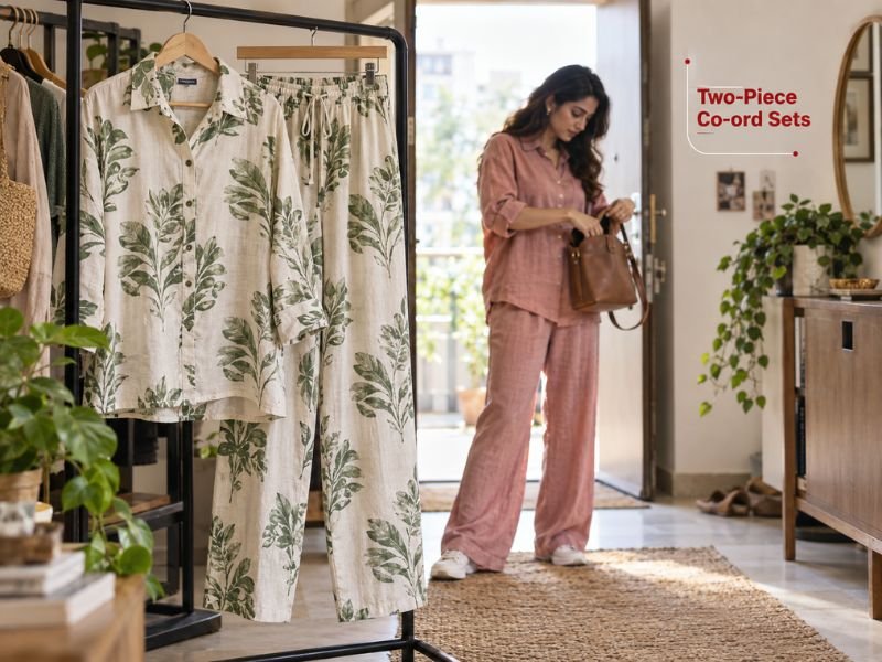 Two-piece co-ord sets with coordinated tops and bottoms by SaleManch
