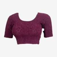 Stylish women's blouse collection featuring traditional, printed, embroidered, plain, and designer blouses for sarees and ethnic wear by SaleManch.